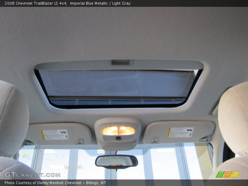 Imperial Blue Metallic / Light Gray 2008 Chevrolet TrailBlazer LS 4x4