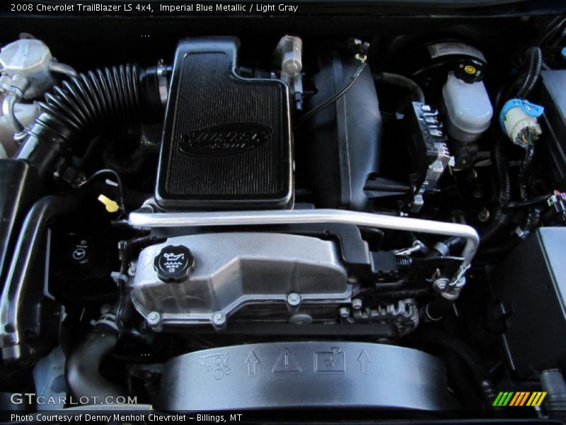 Imperial Blue Metallic / Light Gray 2008 Chevrolet TrailBlazer LS 4x4