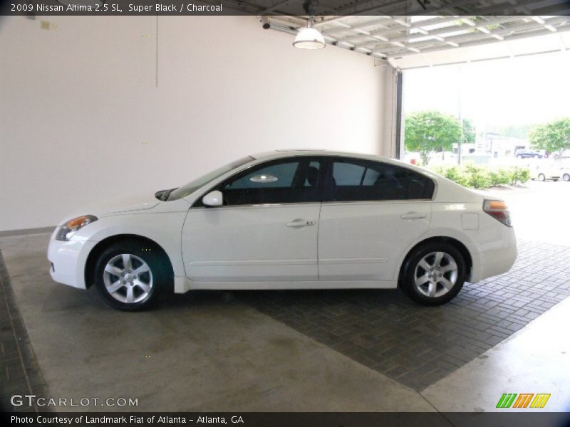 Super Black / Charcoal 2009 Nissan Altima 2.5 SL