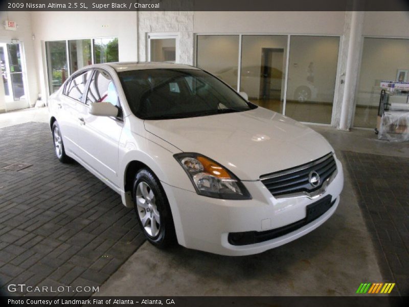 Super Black / Charcoal 2009 Nissan Altima 2.5 SL