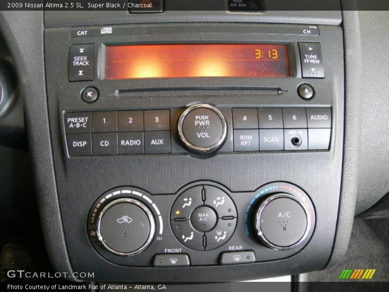 Super Black / Charcoal 2009 Nissan Altima 2.5 SL