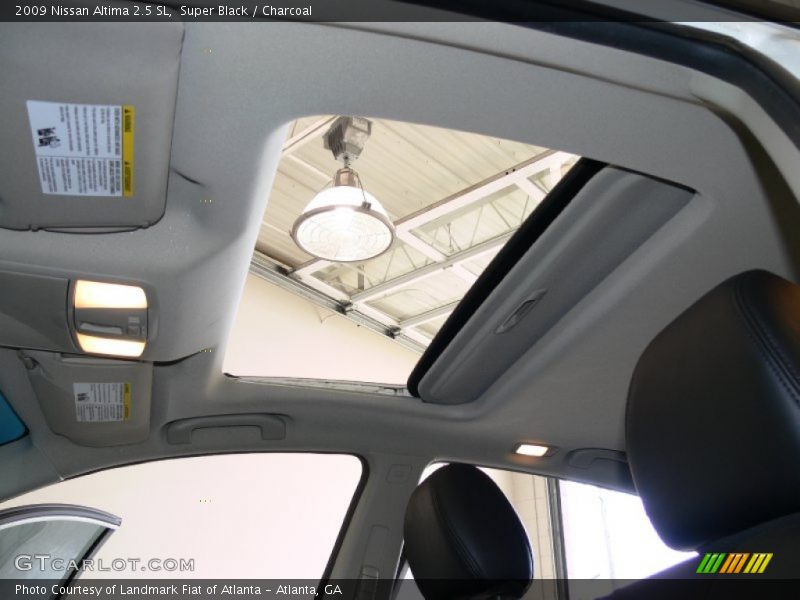 Super Black / Charcoal 2009 Nissan Altima 2.5 SL