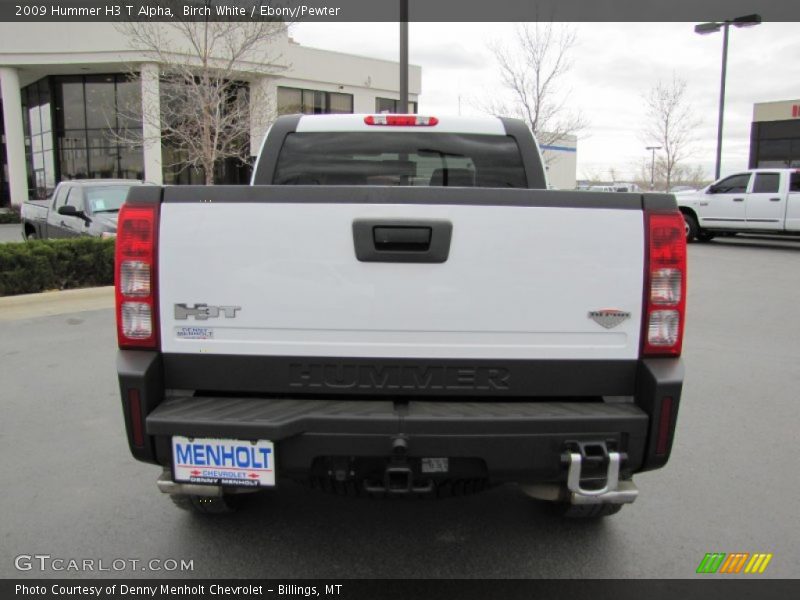 Birch White / Ebony/Pewter 2009 Hummer H3 T Alpha