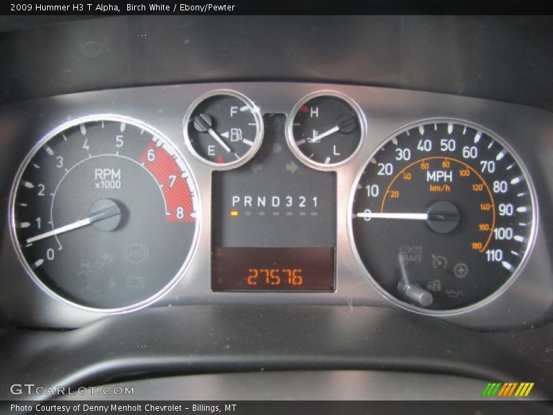 2009 H3 T Alpha T Alpha Gauges