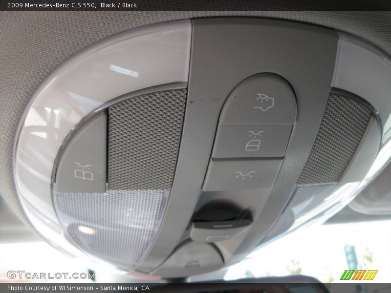Black / Black 2009 Mercedes-Benz CLS 550