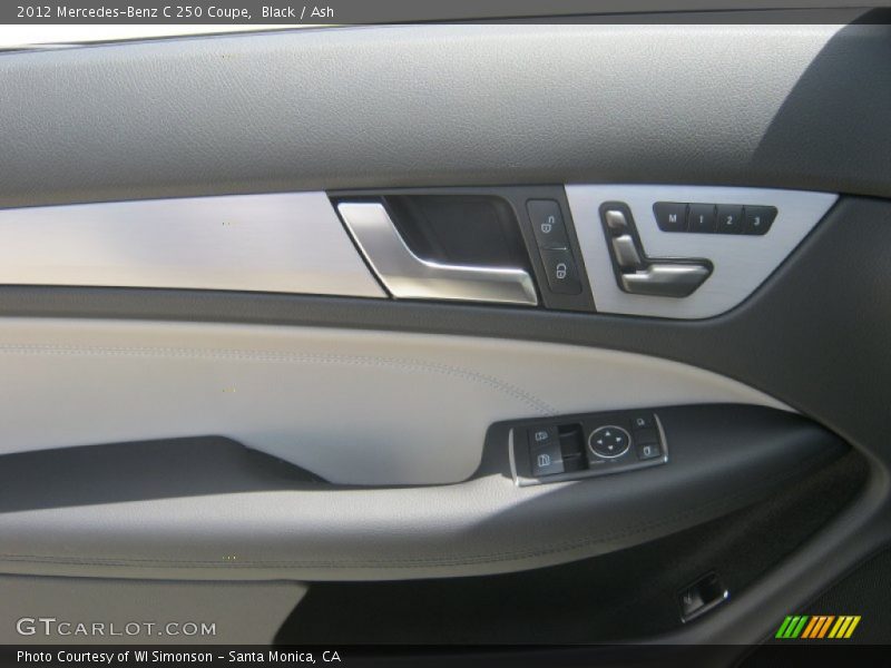 Black / Ash 2012 Mercedes-Benz C 250 Coupe
