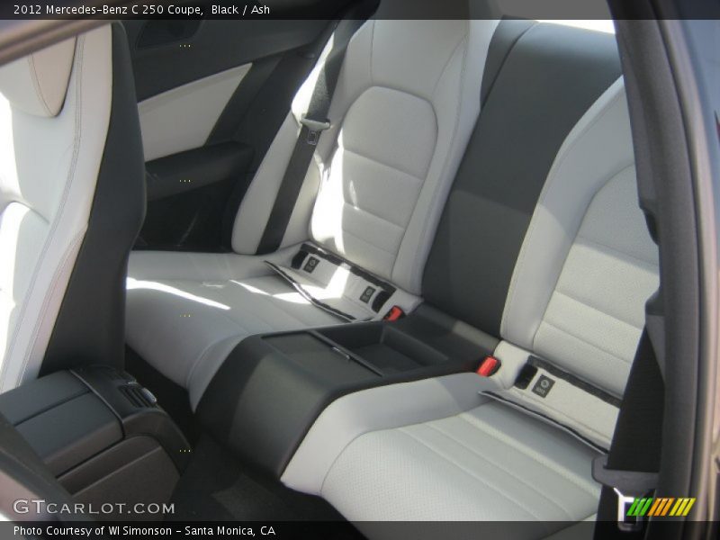 Black / Ash 2012 Mercedes-Benz C 250 Coupe