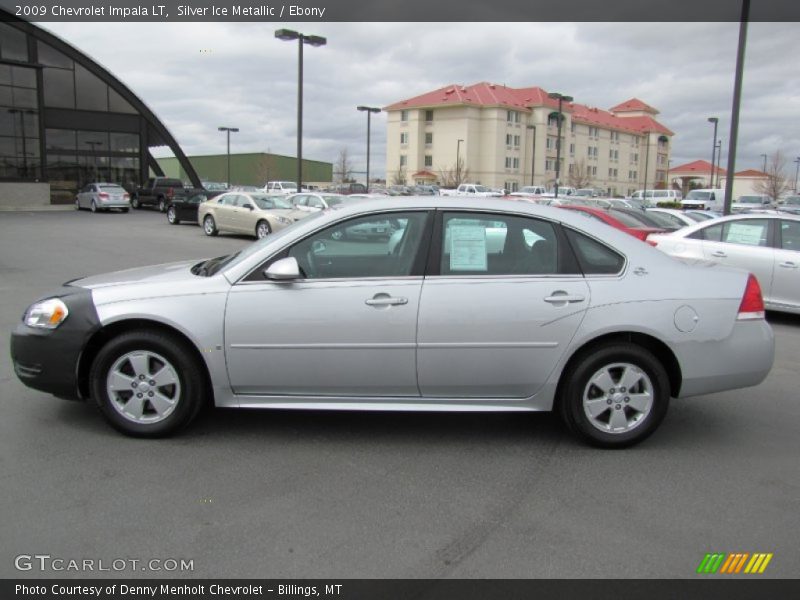 Silver Ice Metallic / Ebony 2009 Chevrolet Impala LT