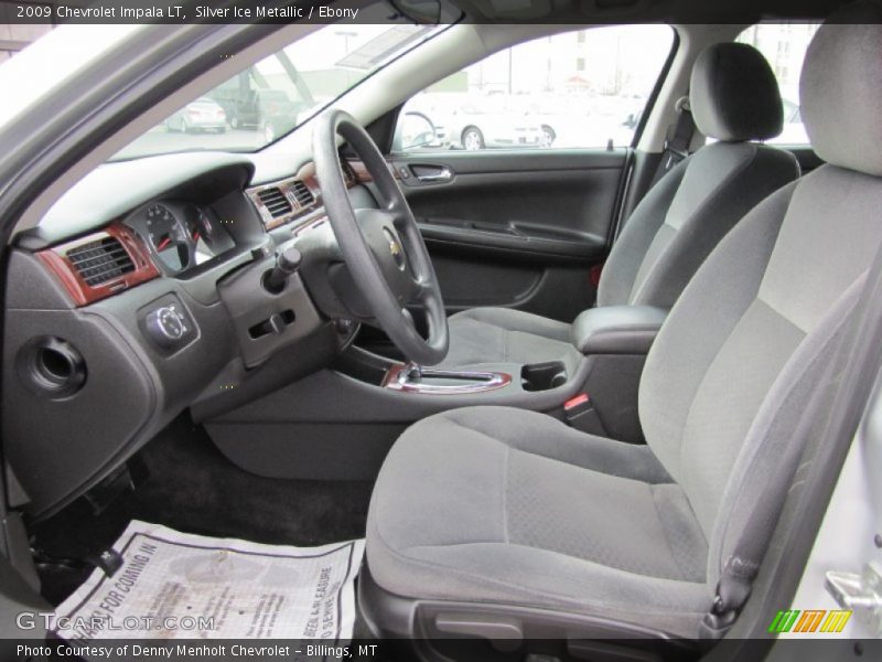 Silver Ice Metallic / Ebony 2009 Chevrolet Impala LT