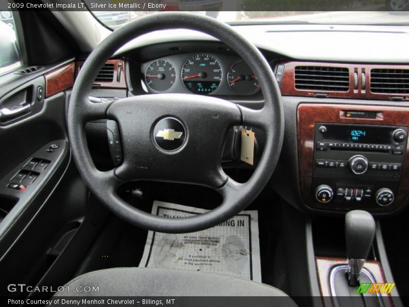 Silver Ice Metallic / Ebony 2009 Chevrolet Impala LT