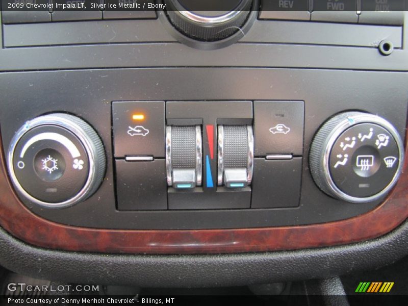 Silver Ice Metallic / Ebony 2009 Chevrolet Impala LT