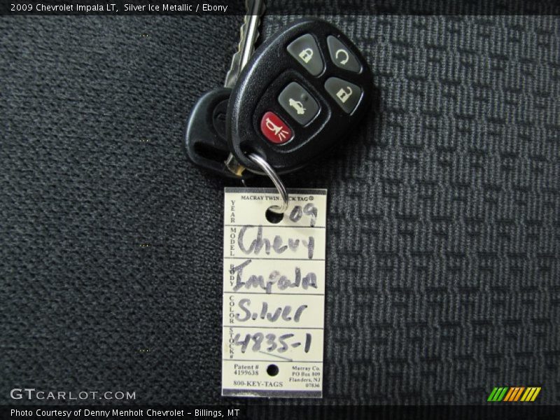 Silver Ice Metallic / Ebony 2009 Chevrolet Impala LT