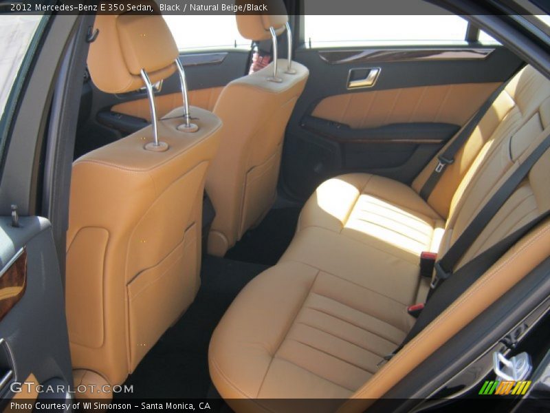 Black / Natural Beige/Black 2012 Mercedes-Benz E 350 Sedan