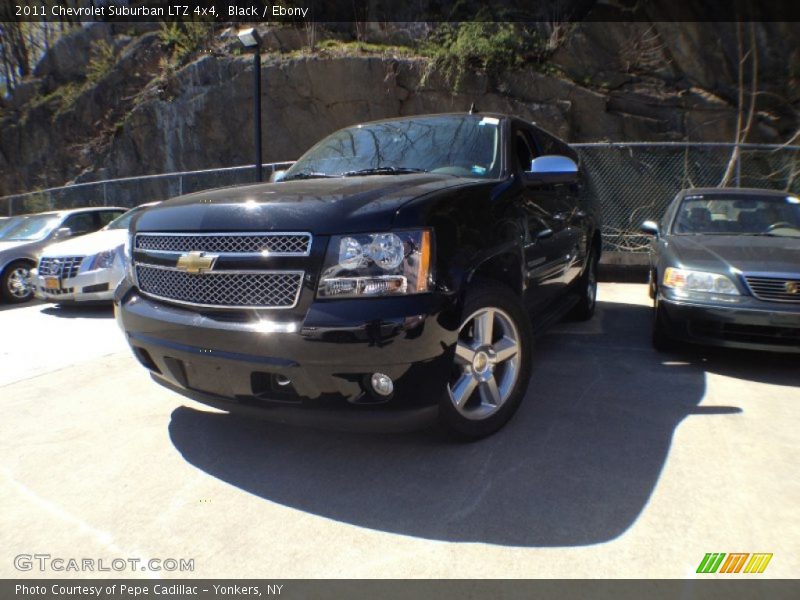Black / Ebony 2011 Chevrolet Suburban LTZ 4x4