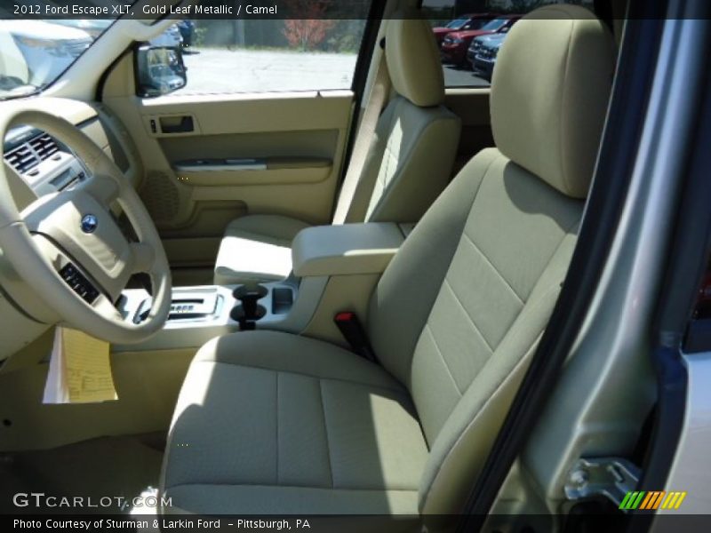 Gold Leaf Metallic / Camel 2012 Ford Escape XLT