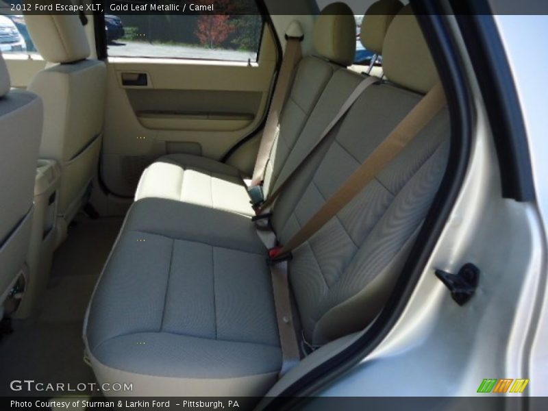 Gold Leaf Metallic / Camel 2012 Ford Escape XLT