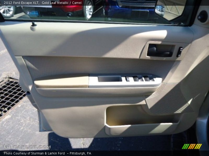 Gold Leaf Metallic / Camel 2012 Ford Escape XLT