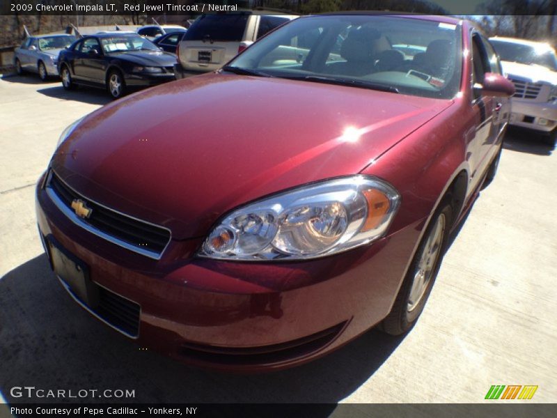 Red Jewel Tintcoat / Neutral 2009 Chevrolet Impala LT