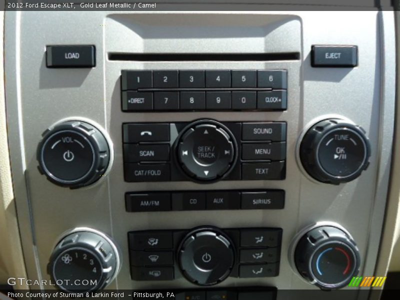 Gold Leaf Metallic / Camel 2012 Ford Escape XLT