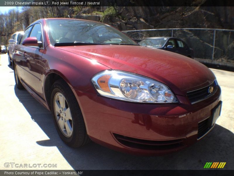 Red Jewel Tintcoat / Neutral 2009 Chevrolet Impala LT