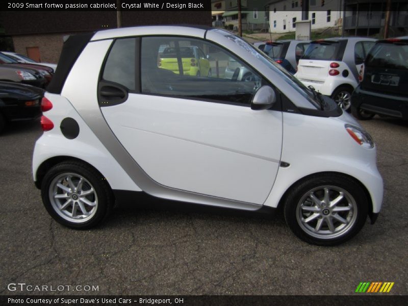  2009 fortwo passion cabriolet Crystal White