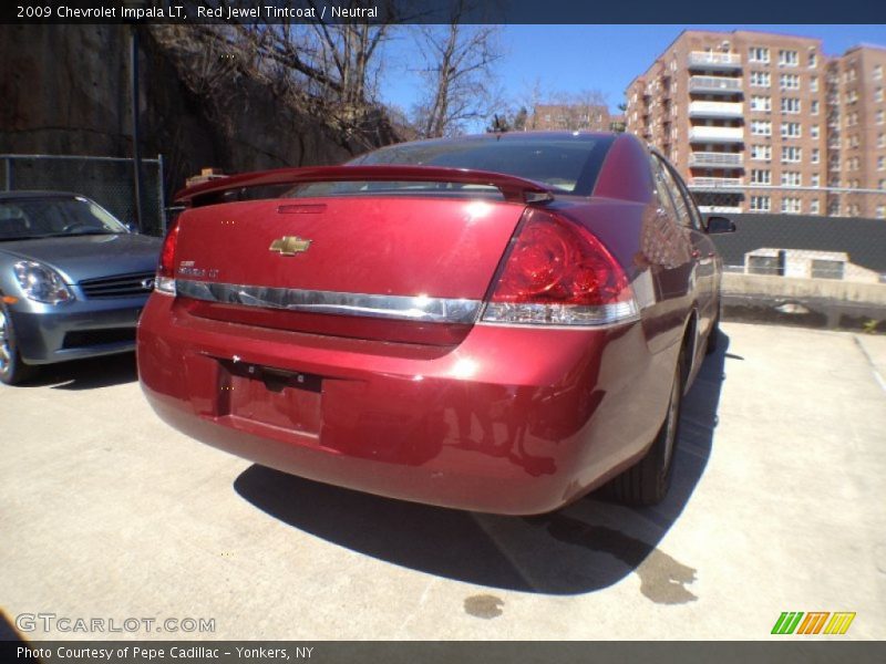 Red Jewel Tintcoat / Neutral 2009 Chevrolet Impala LT