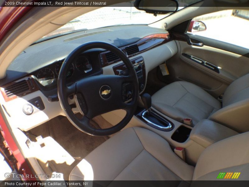 Red Jewel Tintcoat / Neutral 2009 Chevrolet Impala LT
