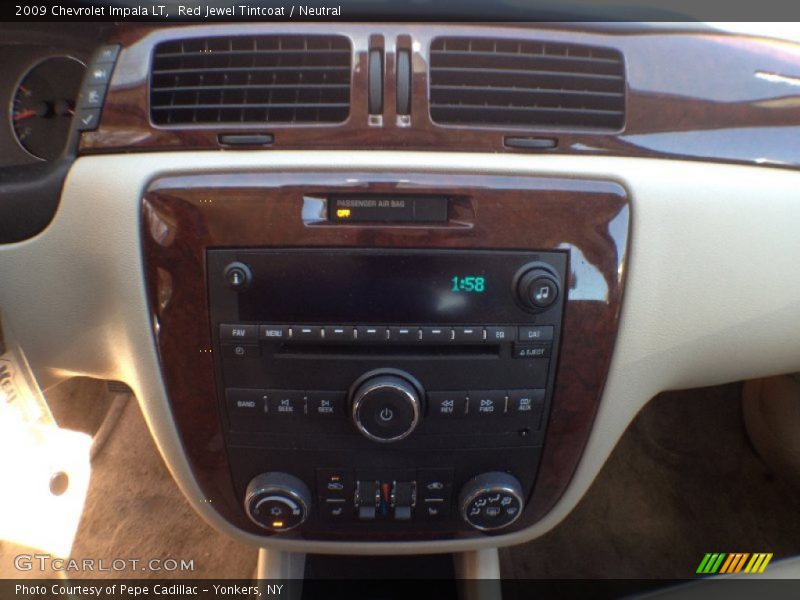 Red Jewel Tintcoat / Neutral 2009 Chevrolet Impala LT