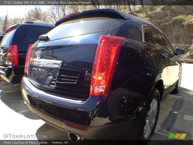 Imperial Blue / Ebony/Titanium 2010 Cadillac SRX 4 V6 AWD
