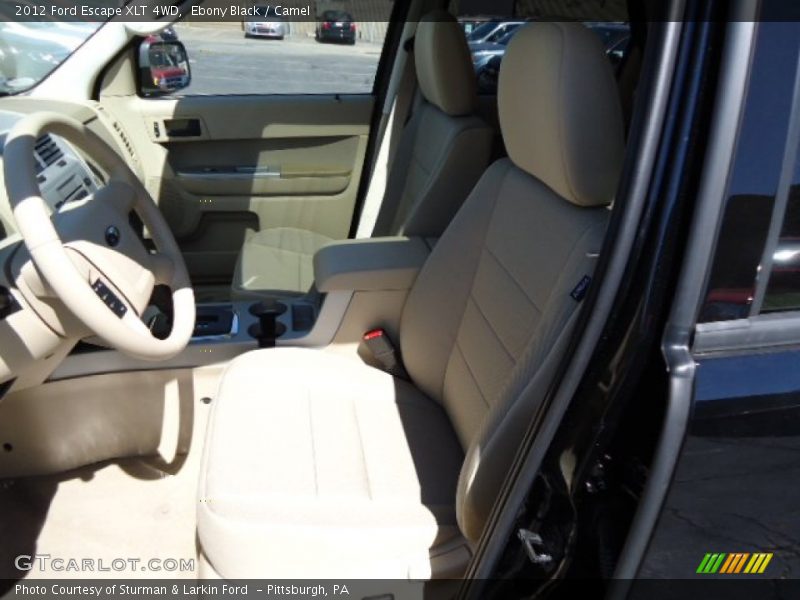 Ebony Black / Camel 2012 Ford Escape XLT 4WD