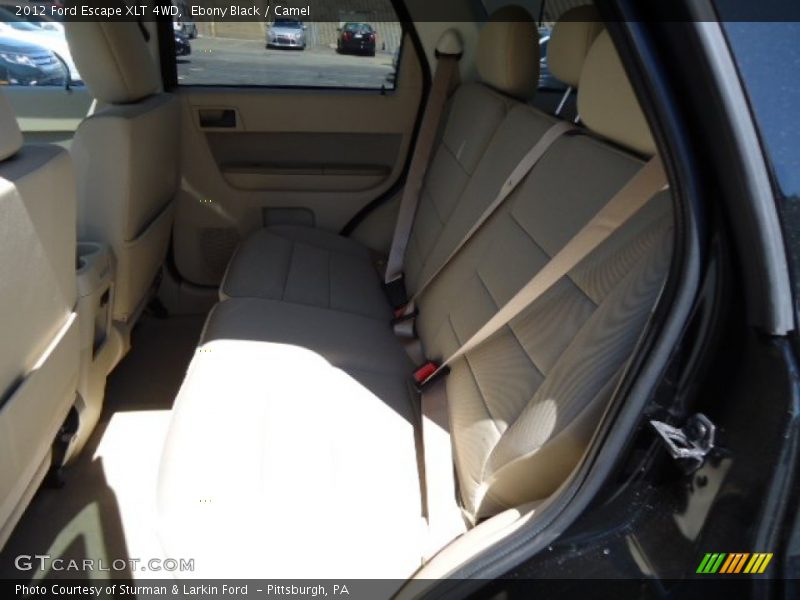 Ebony Black / Camel 2012 Ford Escape XLT 4WD