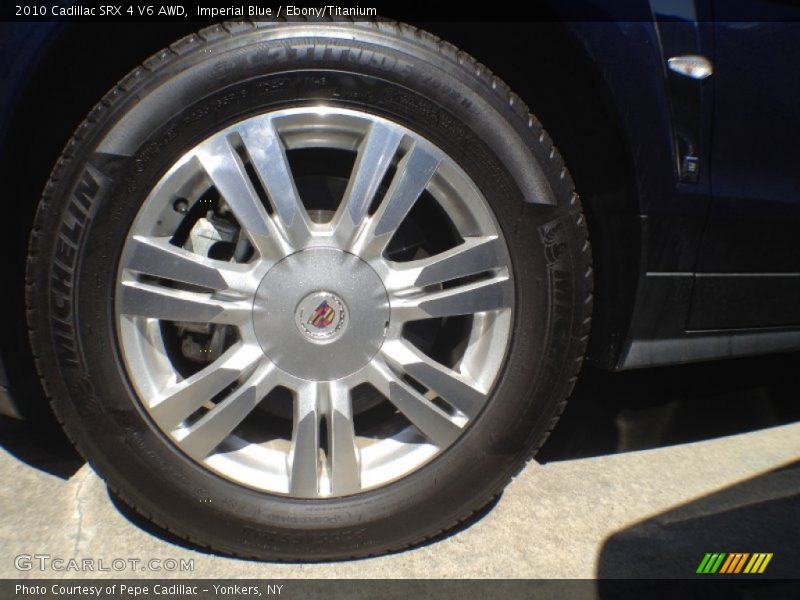 Imperial Blue / Ebony/Titanium 2010 Cadillac SRX 4 V6 AWD