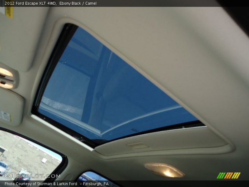 Ebony Black / Camel 2012 Ford Escape XLT 4WD