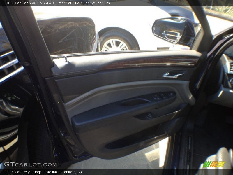 Imperial Blue / Ebony/Titanium 2010 Cadillac SRX 4 V6 AWD