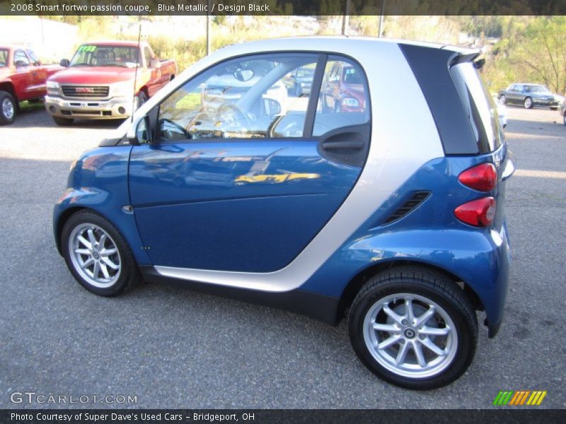  2008 fortwo passion coupe Blue Metallic
