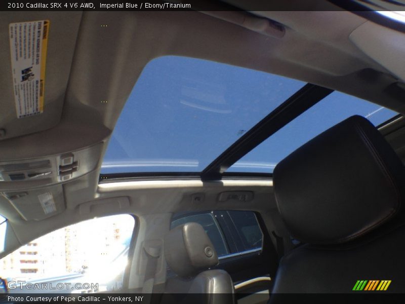 Imperial Blue / Ebony/Titanium 2010 Cadillac SRX 4 V6 AWD