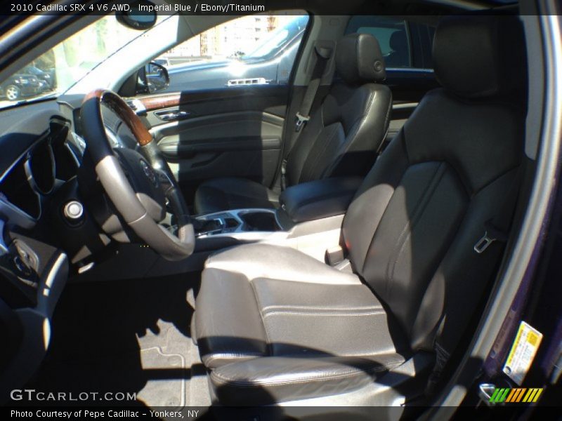 Imperial Blue / Ebony/Titanium 2010 Cadillac SRX 4 V6 AWD