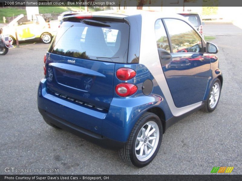  2008 fortwo passion coupe Blue Metallic