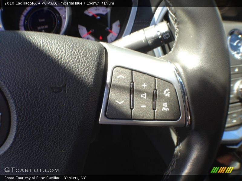 Imperial Blue / Ebony/Titanium 2010 Cadillac SRX 4 V6 AWD