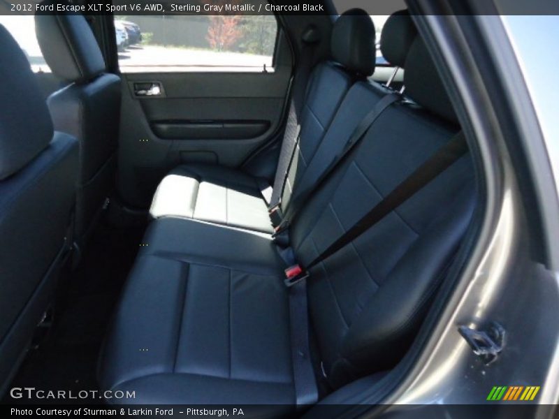 Sterling Gray Metallic / Charcoal Black 2012 Ford Escape XLT Sport V6 AWD