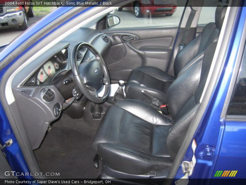 2004 Focus SVT Hatchback Black Interior