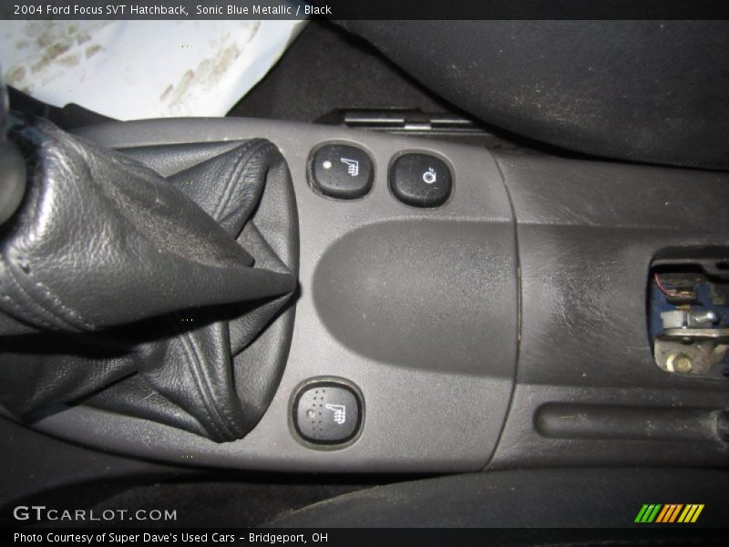 Sonic Blue Metallic / Black 2004 Ford Focus SVT Hatchback