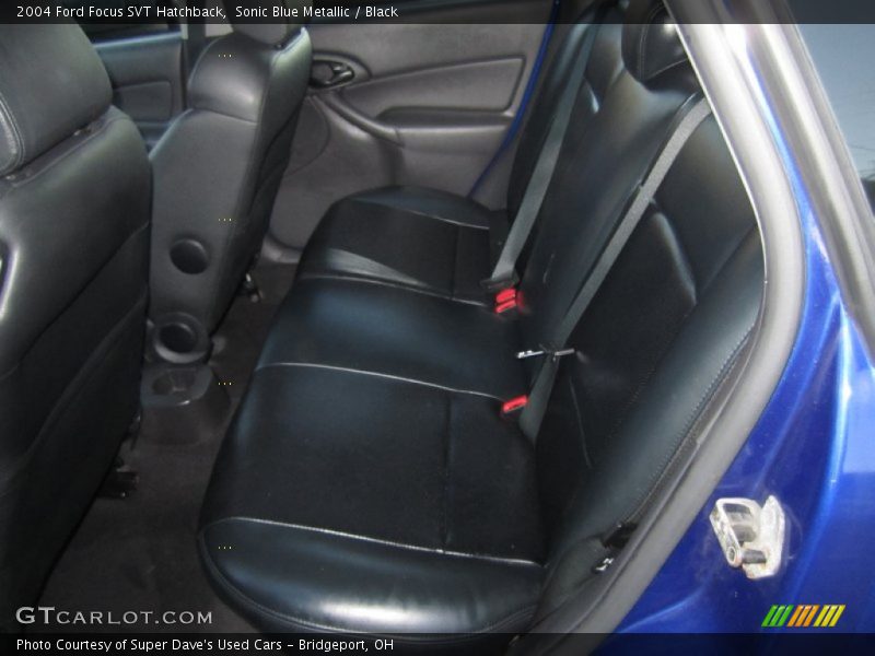 Sonic Blue Metallic / Black 2004 Ford Focus SVT Hatchback