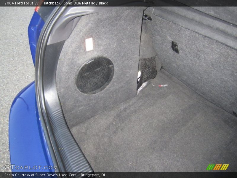  2004 Focus SVT Hatchback Trunk