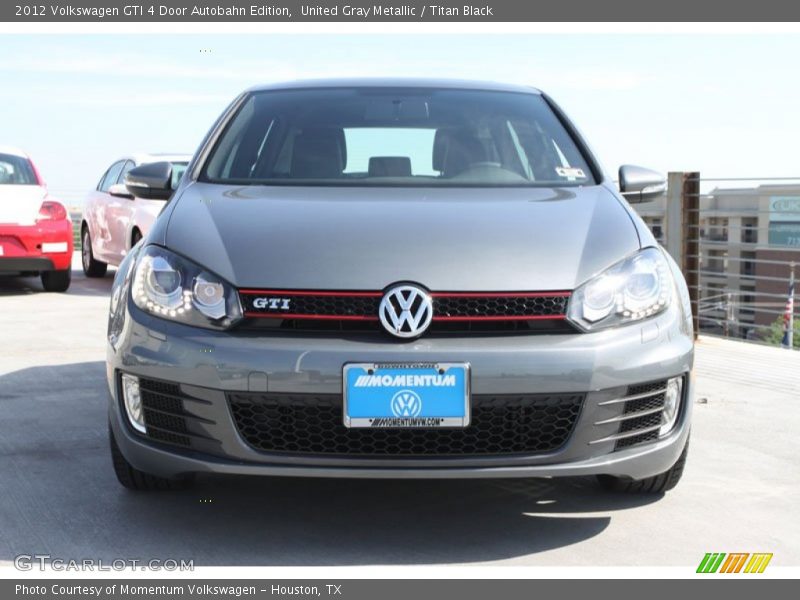 United Gray Metallic / Titan Black 2012 Volkswagen GTI 4 Door Autobahn Edition