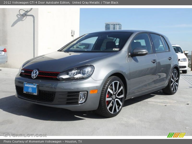 United Gray Metallic / Titan Black 2012 Volkswagen GTI 4 Door Autobahn Edition
