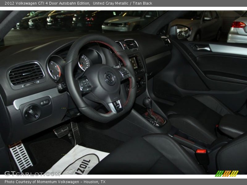 United Gray Metallic / Titan Black 2012 Volkswagen GTI 4 Door Autobahn Edition