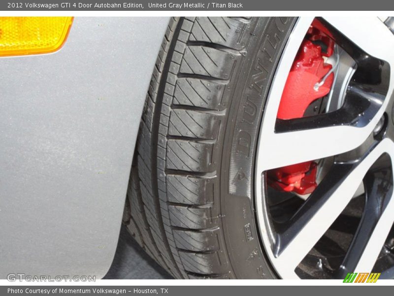 United Gray Metallic / Titan Black 2012 Volkswagen GTI 4 Door Autobahn Edition