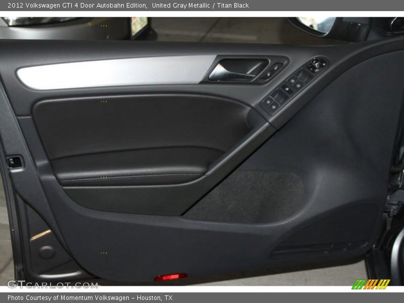 United Gray Metallic / Titan Black 2012 Volkswagen GTI 4 Door Autobahn Edition