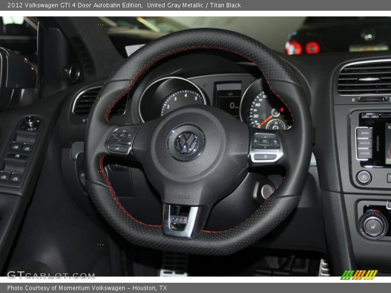 United Gray Metallic / Titan Black 2012 Volkswagen GTI 4 Door Autobahn Edition